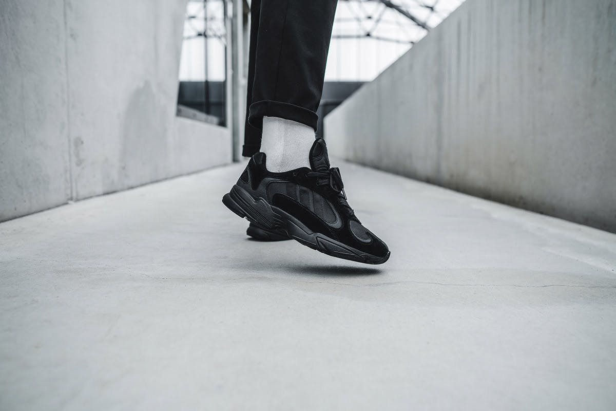 Triple Black \u0026 Triple White adidas Yung-1